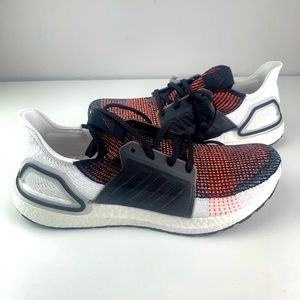 Adidas UltraBoost 19 White/Black/Solar Orange